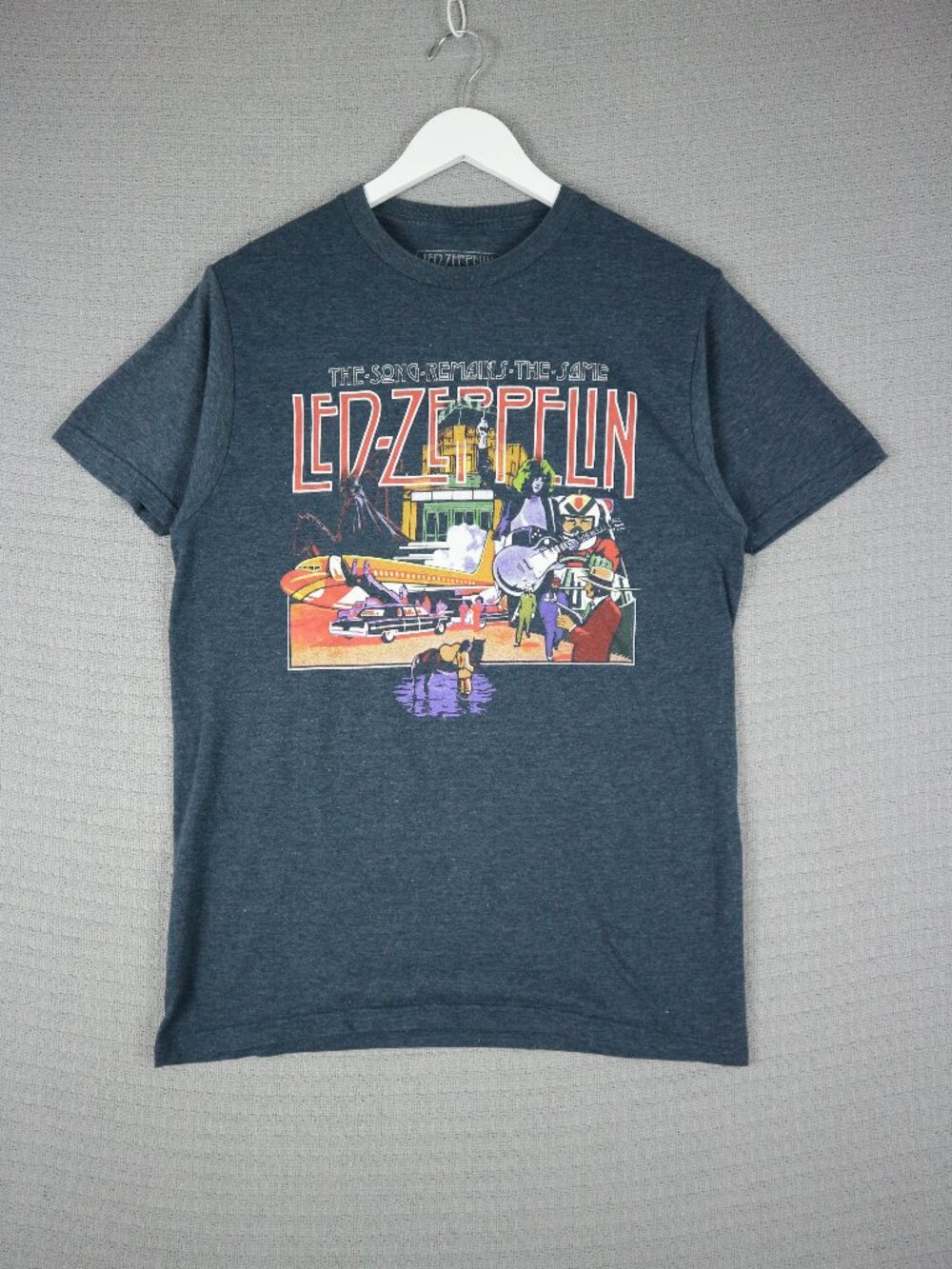 Led Zeppelin The Song Remains The Same Graphic Tee Mens Medium